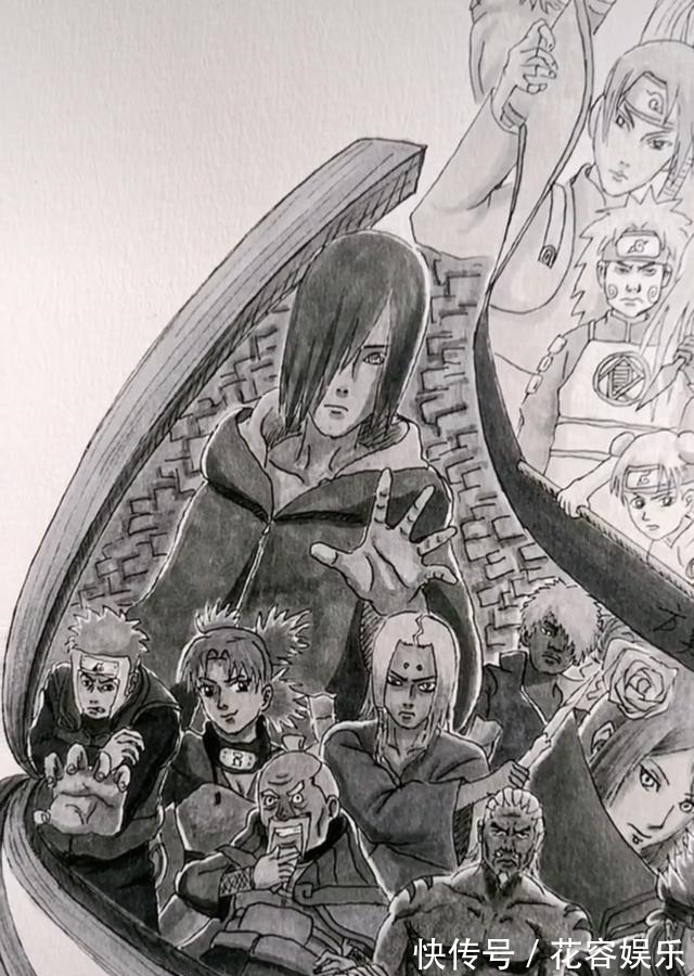 代火影|网友手绘一幅漩涡鸣人,拍卖1.4万,多人求购,网友:值这个价