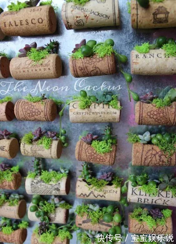 软木塞|一个木塞百种姿态，酒瓶塞攒起来搞创意，一个不嫌少，再多不算多