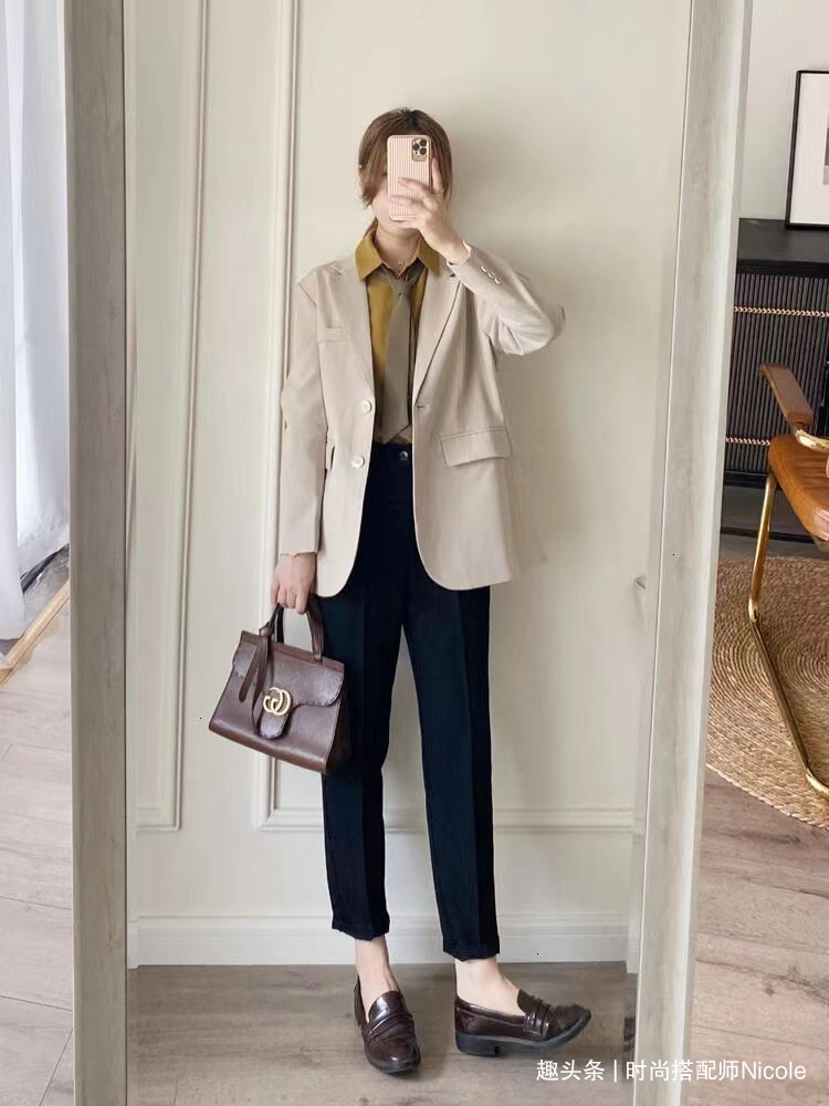 西装裤|风衣算什么今年的“西装”才是真厉害,显瘦洋气不说,还很有范