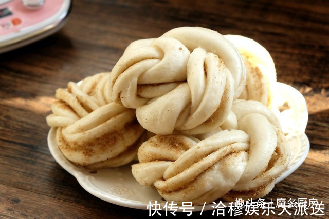 从面粉到花卷,只要一个多小时,咸香适口做法简单,全家都爱吃