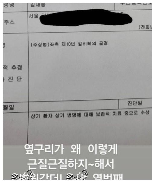 肋骨骨折恢复时间