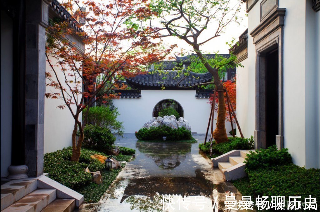 绿色植物|6招圆你中式庭院梦,有院子一定要做成中式风格,充满意境之美