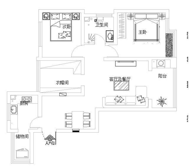 二居室|88平新中式二居室，美观大气，让人争相模仿