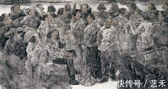 卢中见@著名画家卢中见的写意人生