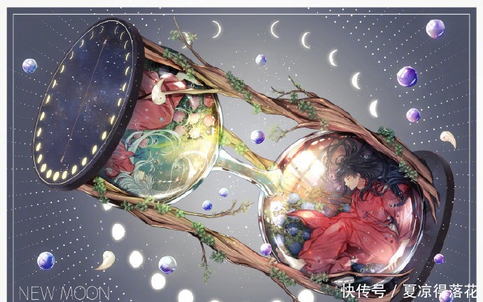 戈薇|画师大大的犬夜叉戈薇超甜，最帅的妖怪三父子