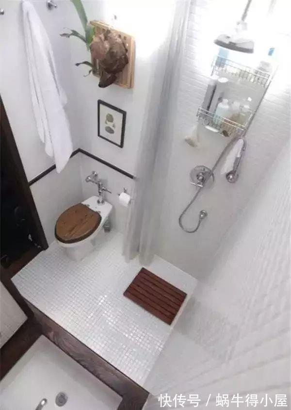 齐家栗子|4平米的小户型卫生间，做好格局划分，也能干湿分离