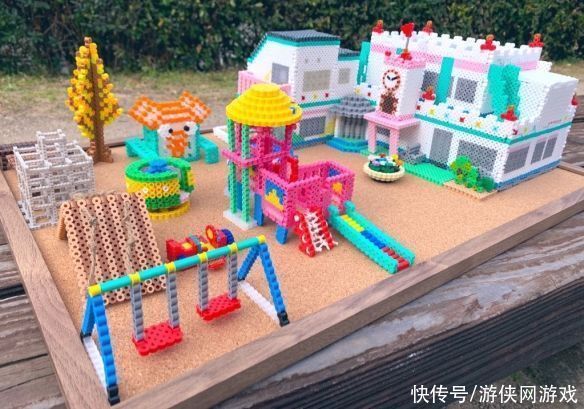 达人|日本达人手作!立体拼豆组成的世界:超萌的像素风