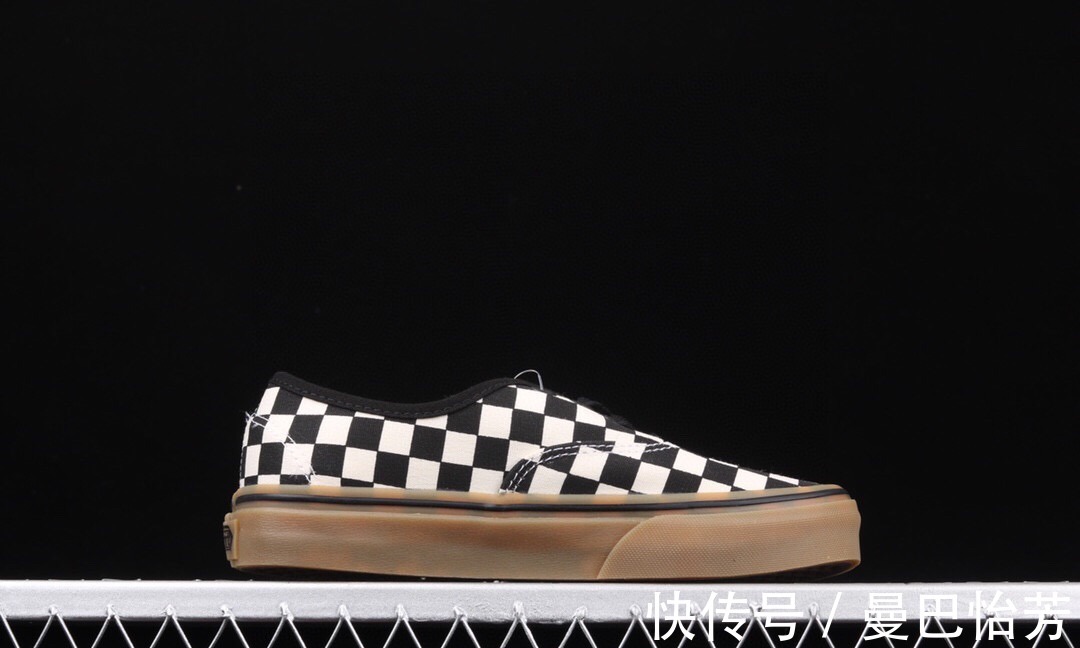 vans Vans Authentic 黑白棋盘格休闲板鞋
