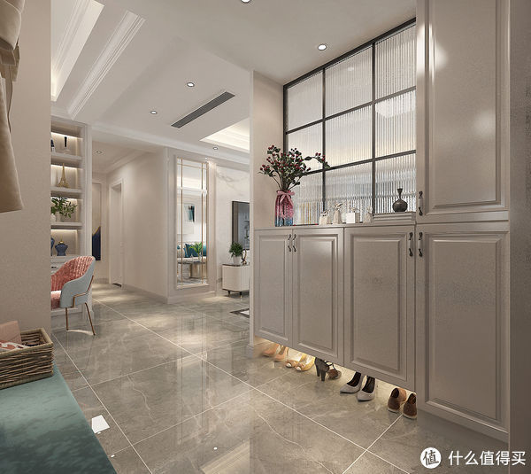 主卧室|发现一户很好看的混搭风，真的很有品味，入户就很惊艳，时尚精致