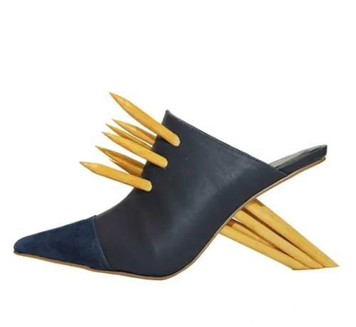 纯天然@一组脑洞大开的奇葩鞋子,设计师的创意实在让人看不懂!