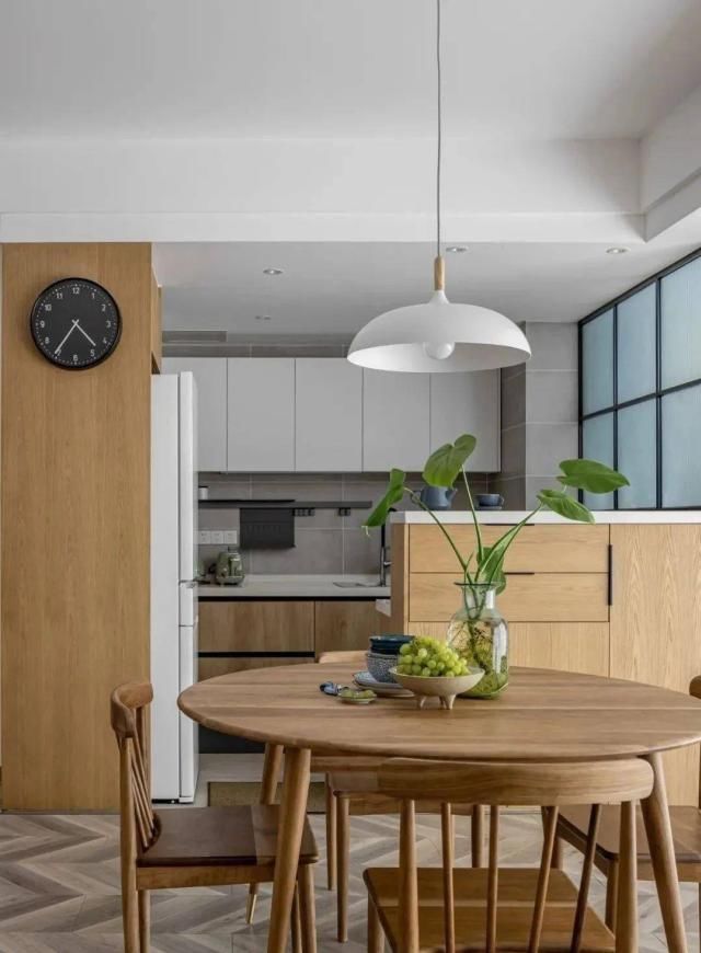 动线|118㎡原木风,这才是真正的简约、自然,住一辈子都愿意