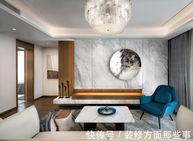 流水坡|140平简约风格三居室最爱室外花园，在竹藤椅上享受阳光