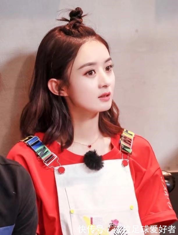 脸型|丸子头已经不流行了,现在流行男女通吃的“苹果头”,减龄显脸小!