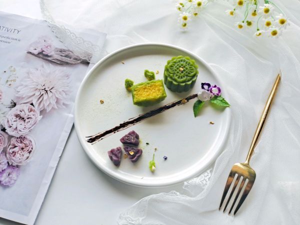 摆盘|秘?高颜值月饼摆盘? 仪式感满满的