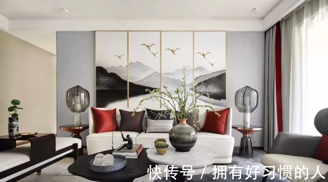 轻奢|客厅别再乱装了,如今流行轻奢风,精致漂亮上档次,太羡慕!