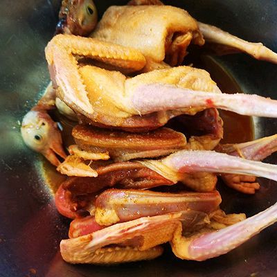 黄油|蒜香黄油烤乳鸽