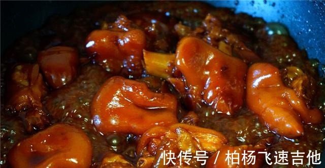 炒锅|猪蹄炖到脱骨烂,我只用45分钟,看步骤毫不夸张,好吃有窍门!