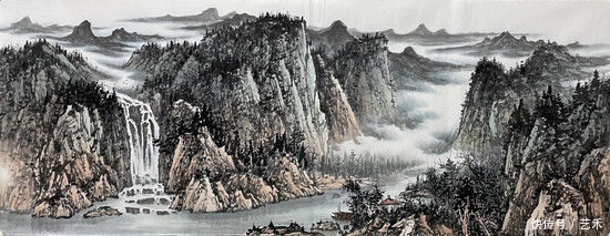 山东美术馆|著名画家李洪伟丨神工意匠 咫尺万里