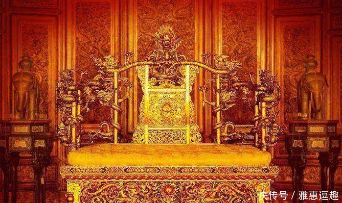 黄金打造|故宫里面的龙椅，到底是用啥材料做的呢？真正的奢华