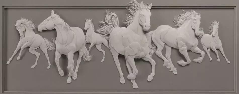 作品|意大利艺术家 Calvin Nicholls 纸雕作品