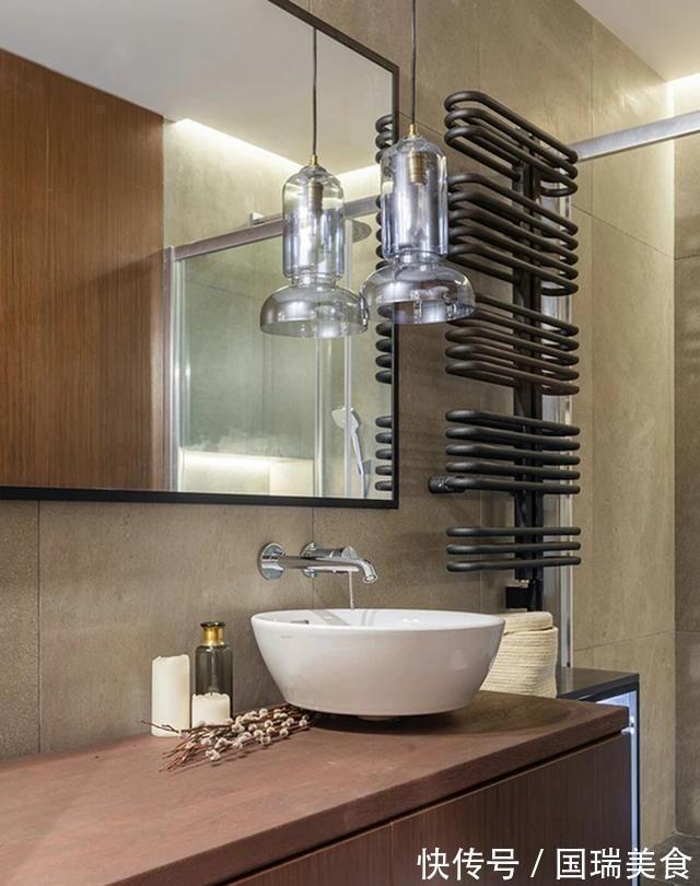 装修设计|美与实用并存的59㎡小家:布局完美,优雅温馨,卫生间真有格调!