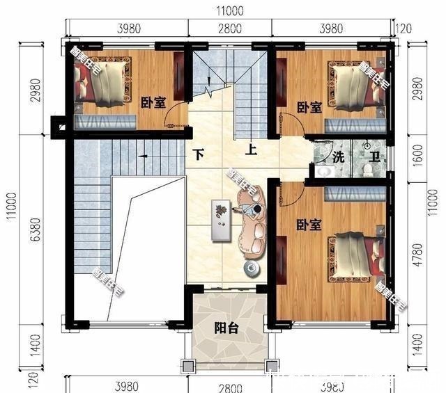 农村|面宽11米的3栋农村别墅,从两层到四层,每款户型都值得细品!