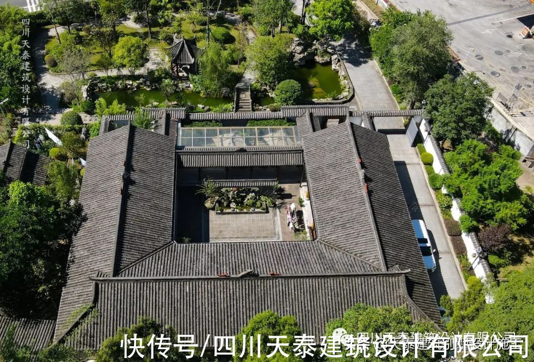 实景|四川眉山一层中式乡村别墅完工实景 农村别墅自建房 眉山施工队