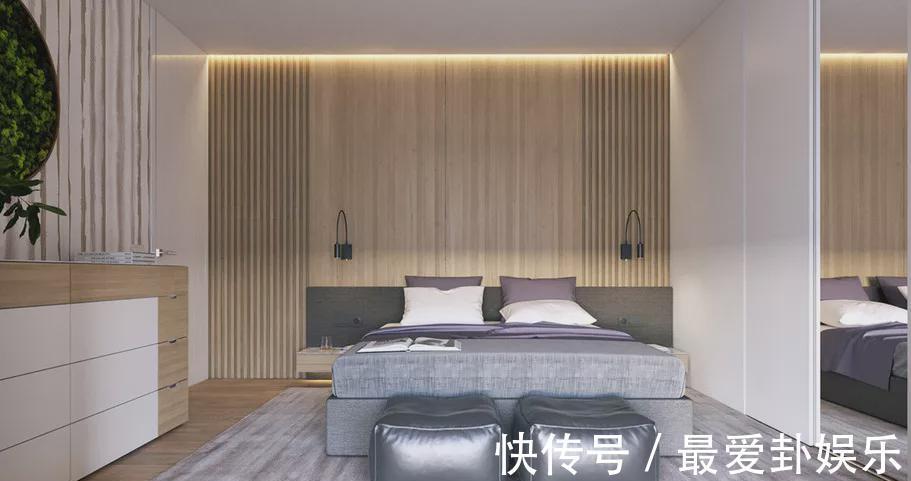 落地窗|126㎡简约新房，朋友说像设计图，开放式厨房还有超大落地窗