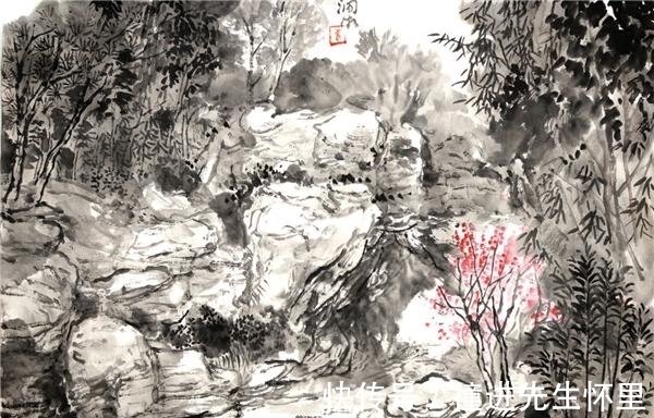 江南春!水墨丹青桃花源