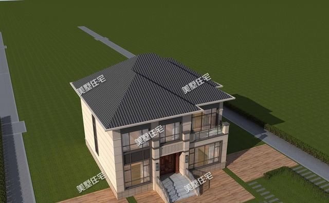 别墅|12×11米的二层别墅,人多不用愁,就问你6个卧室够不够