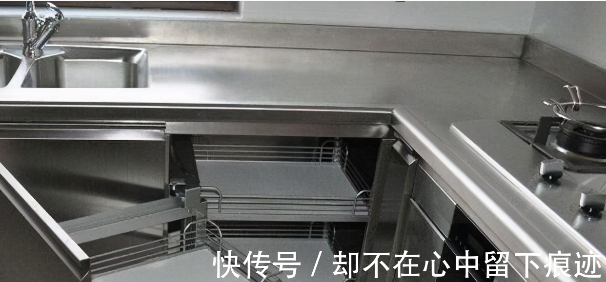 不锈钢|橱柜台面用上不锈钢,用过的都说真香