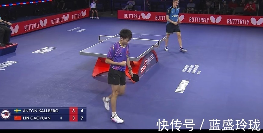 卡尔伯格|林高远4-3击败名将,6次赛点遭逆转两局,避无可退的他暴力发飙!