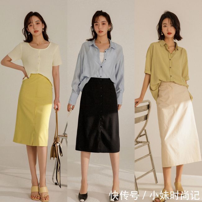 泡泡袖|夏季通勤穿搭示范,既不会过于严肃,还能兼顾舒适和时髦