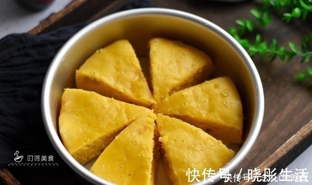 南瓜发糕|想吃发糕不用买了,用这个方法做,不粘牙不塌陷,简单又营养