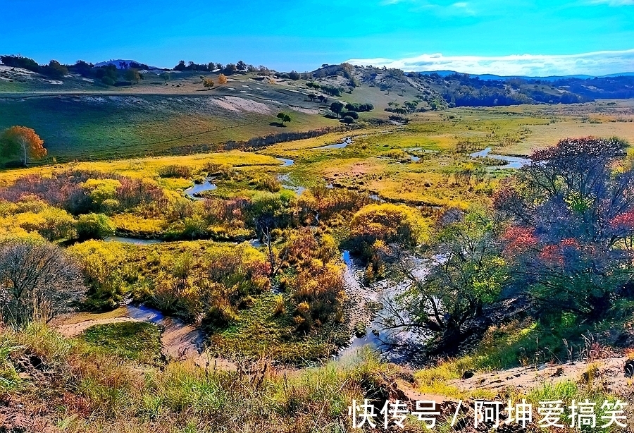 九曲十八湾|盘龙峡谷，乌兰布统草原上的九曲十八湾，展现的是一种原始的美