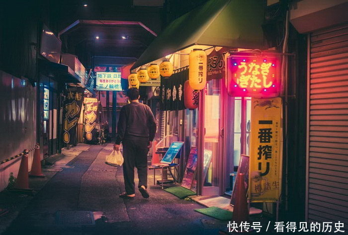 不夜城|夜色下的日本东京 就是一个不夜城