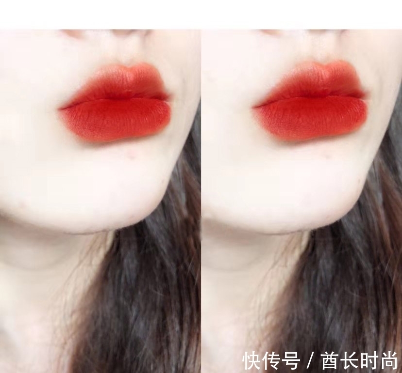 试色 这支甜橙复古雾面感的口红美炸了,试色根本承受不住好吗