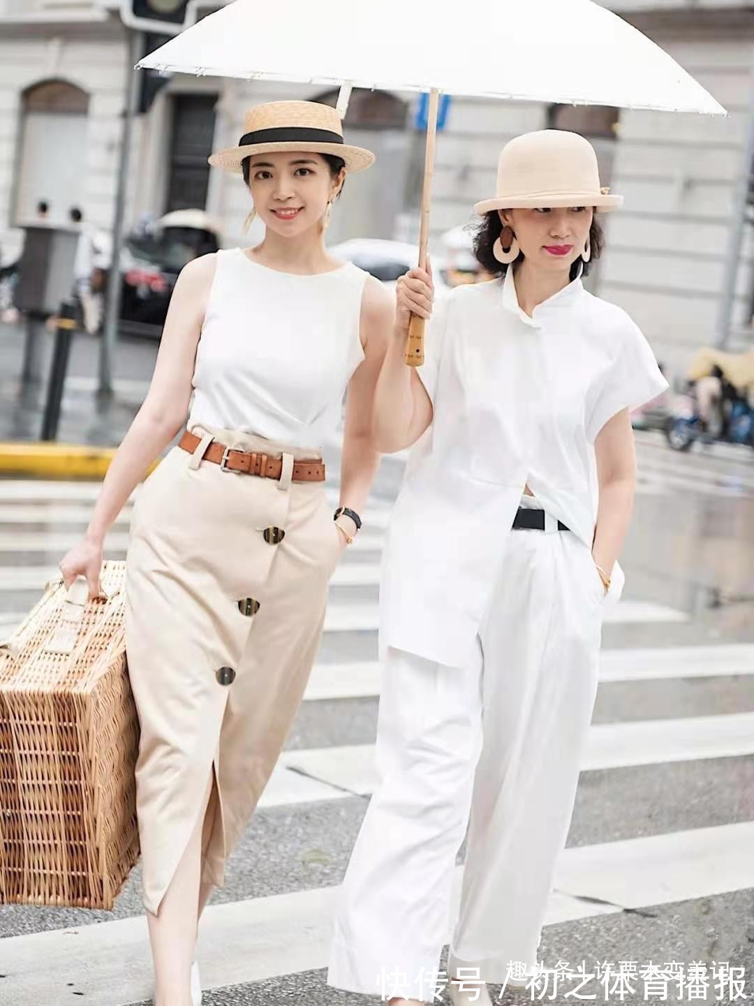 露肤 又被“三木母女”的夏季穿搭圈粉了,高级气质,适合30~50岁借鉴
