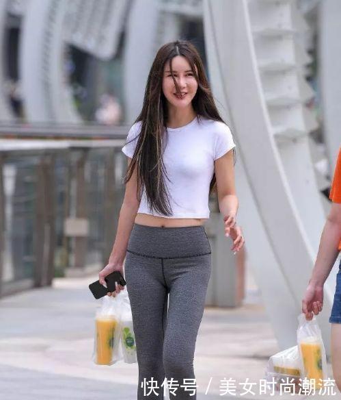 底裤|穿打底裤的美女, 远看似彩绘, 近“赏”更美