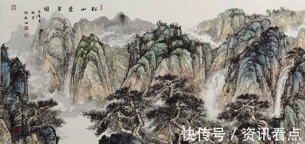 北国风光&沈坤(沈石田)吴门画派掌门人30年臻品巨作《香港艺术馆》预展