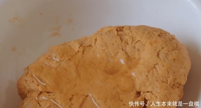 蓬松|孩子爱吃的红薯豆沙吐司,不用烤箱也能做,蓬松暄软,营养又好吃