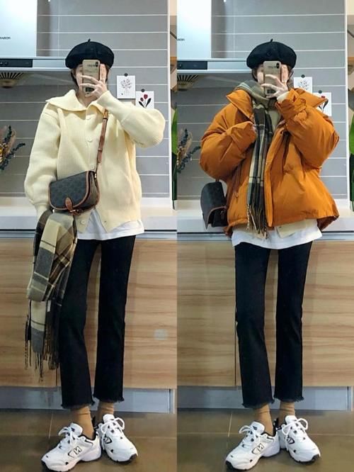 天气变冷了，选择穿羽绒服还是大衣？这几种穿法好时髦！