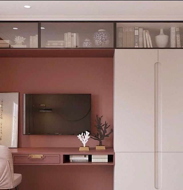 背景墙|若单身,我就买套小户型照着它来装,太美太梦幻了,女生的梦想