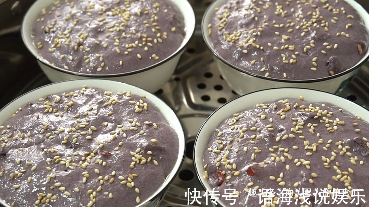 白糖|黑米不要煮粥了,教你营养美味做法,有碗就能做,蓬松柔软不发黏