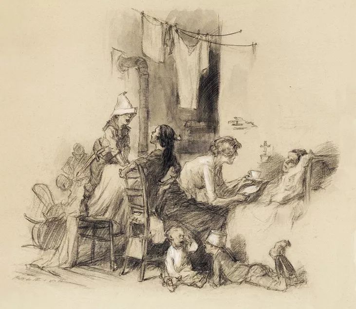 上流社会@美国最伟大的插画家,记录了上流社会的男男女女纸醉金迷的情景