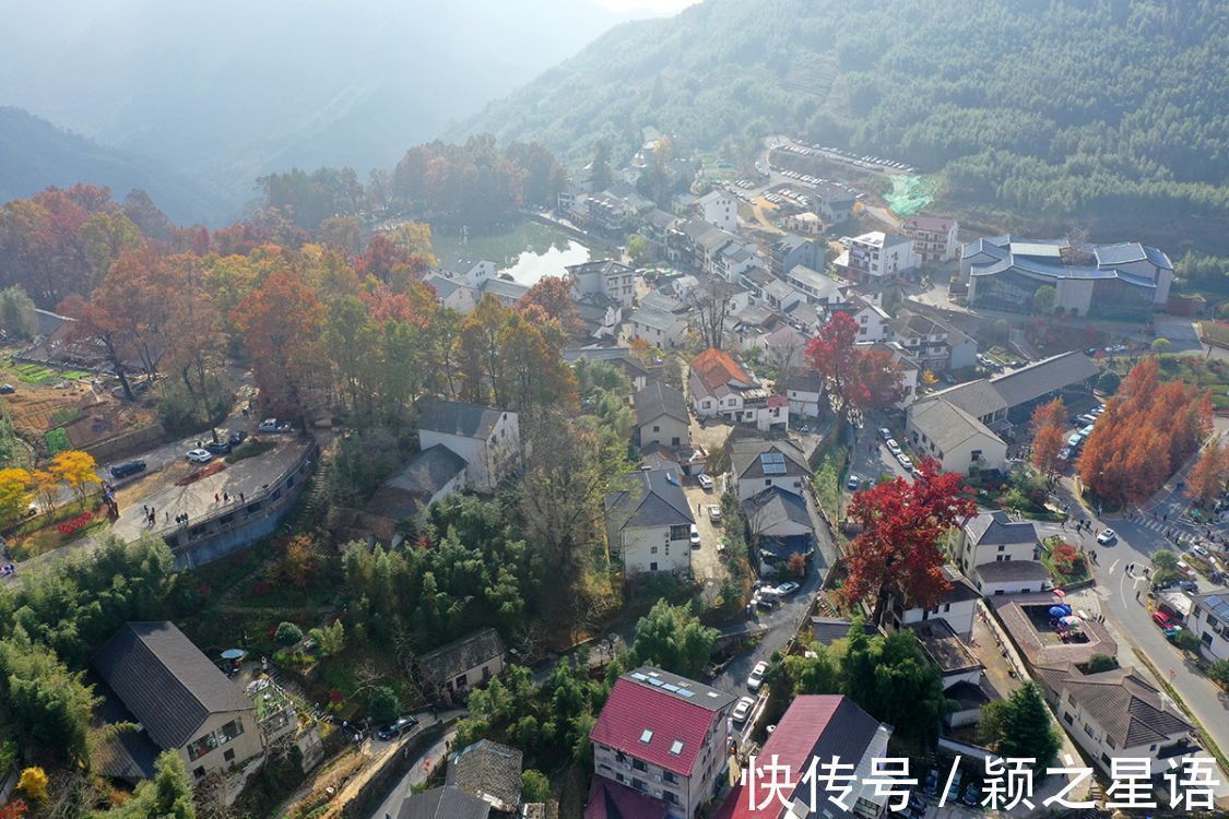 秋色|古村秋色美,堵车绵延十里不绝,还没到村,天黑了