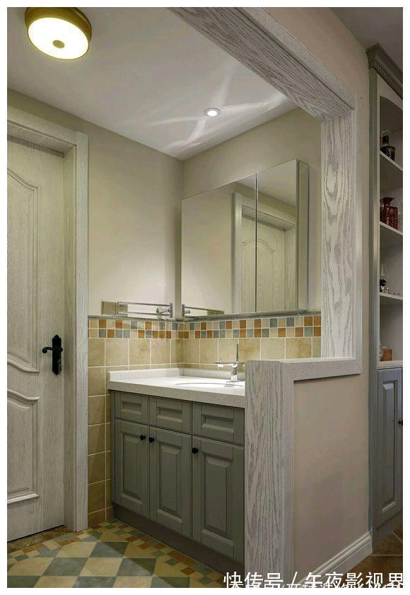 客厅|135平美式风格装修4个月，共花了23万，晒晒新房装修