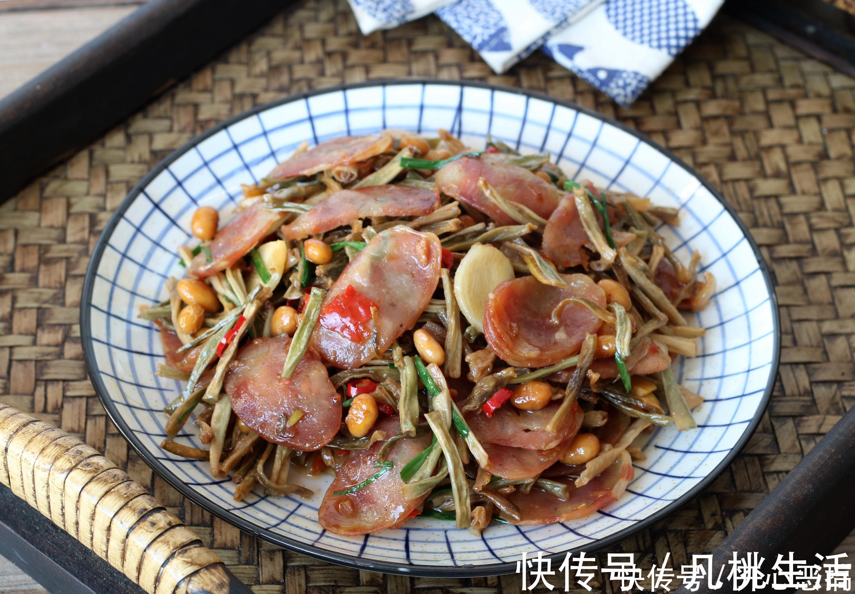 腊肠|过年回娘家,就馋妈妈做的这道菜,香润下饭,连吃三天都不腻