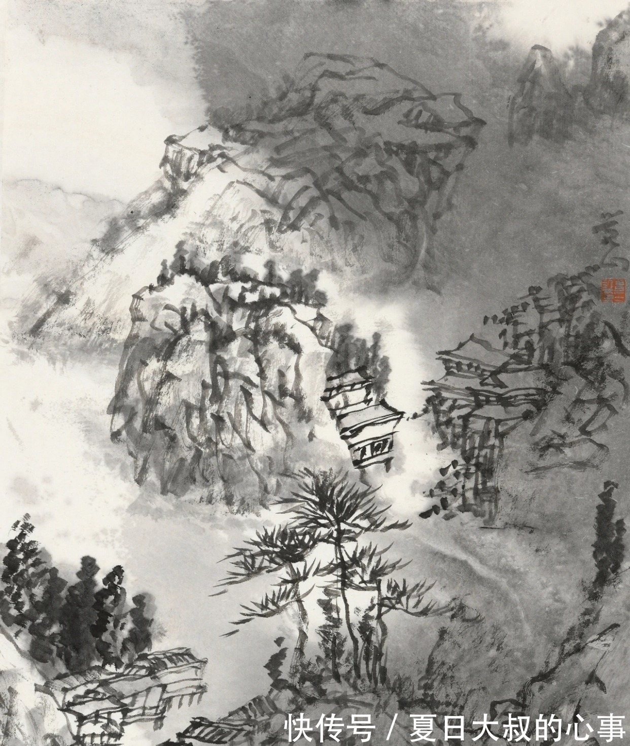 水墨山水画&似古不泥古｜曾三凯水墨山水画