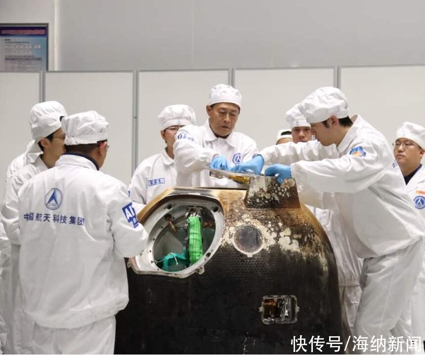 工程 月壤开箱现场视频曝光！储存罐提起瞬间，台下爆发出热烈掌声